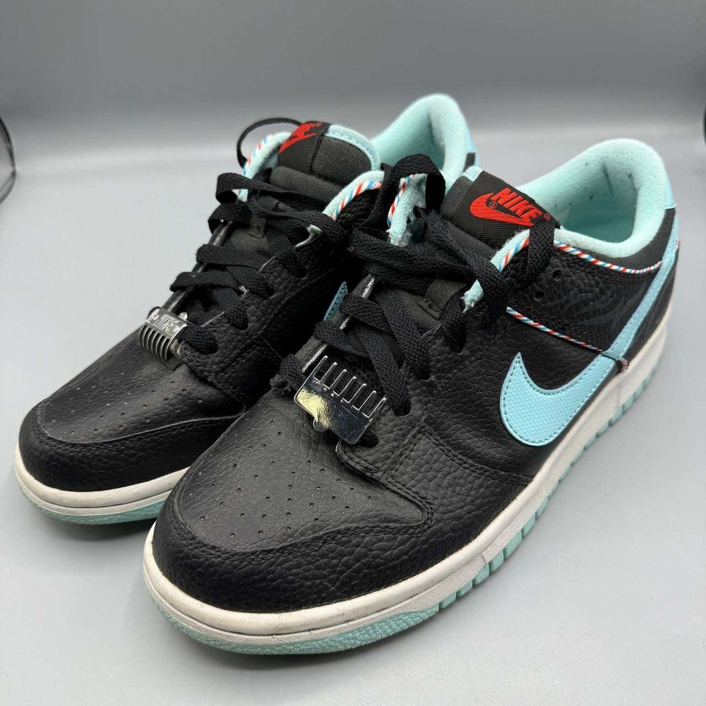 Nike Dunk Low Retro SE Sneaker Shoes Men 7Y Black Barber Shop DN3351-001‎
